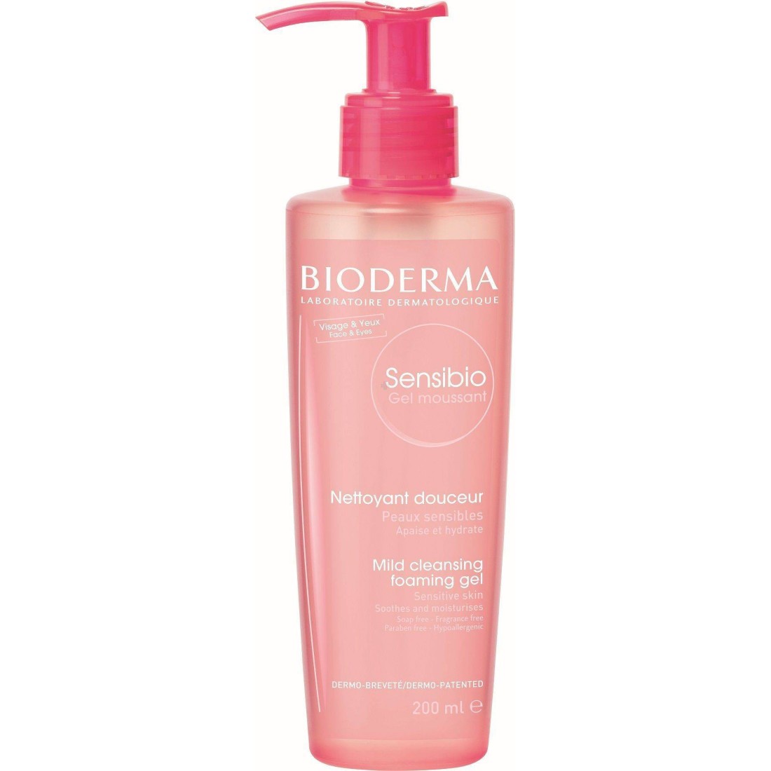 Compra Bioderma Sensibio Gel Moussant 200 Ml al mejor precio | Más Parafarmacia