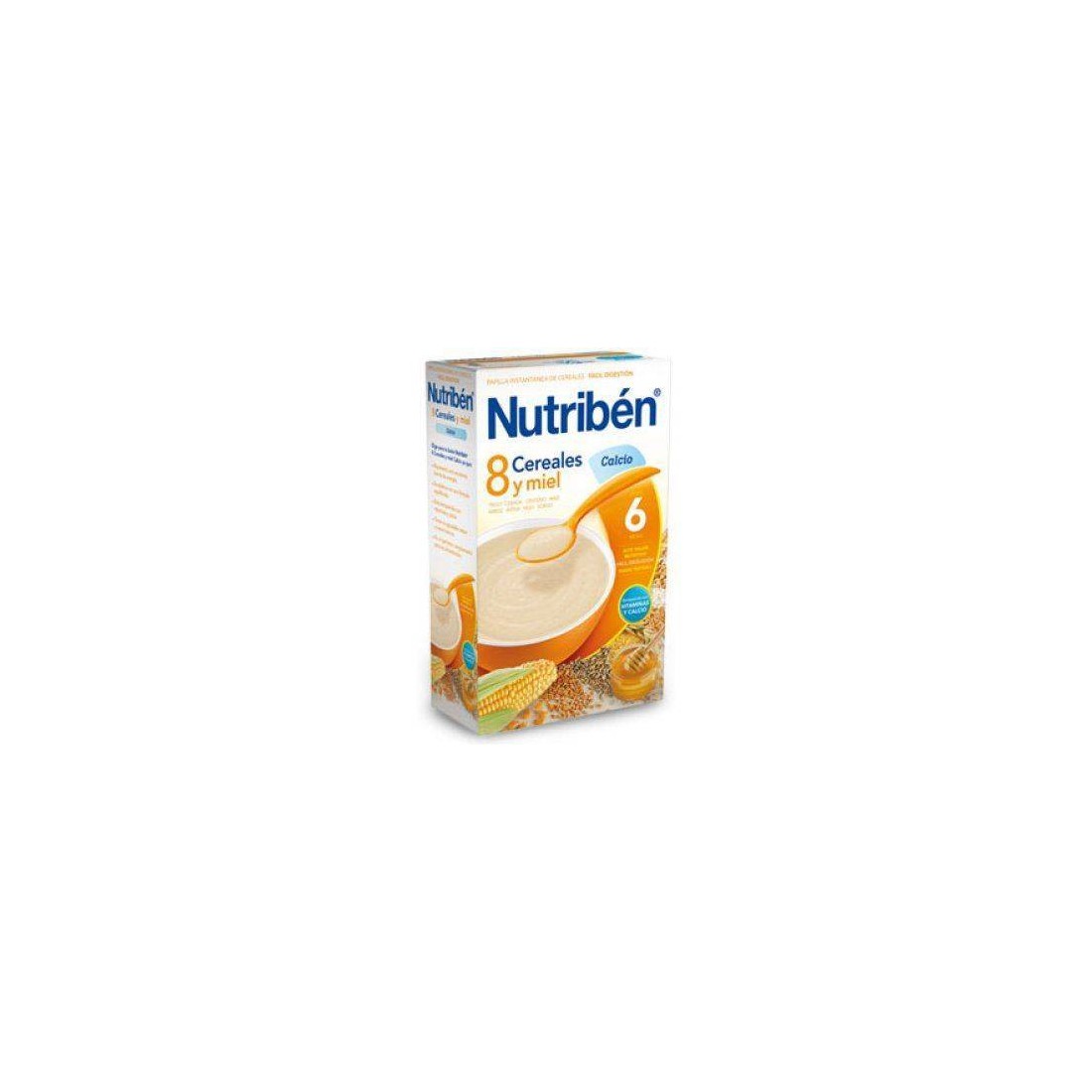 MasParafarmacia: Comprar Nutriben 8 Cereales Y Miel Con Calcio 600 gr