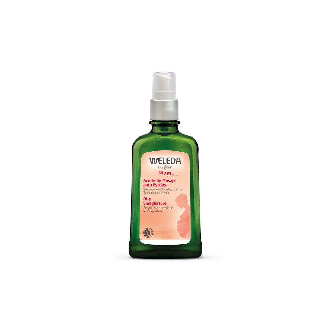 Compra Weleda Aceite Masaje Anti-Estrias 100 Ml al mejor precio | Más Parafarmacia