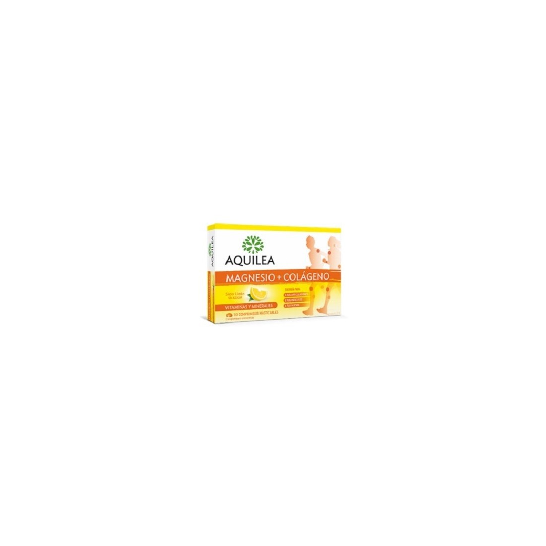 Compra Aquilea Magnesio + Colageno 30 Comprimidos Masticables al mejor precio | Más Parafarmacia