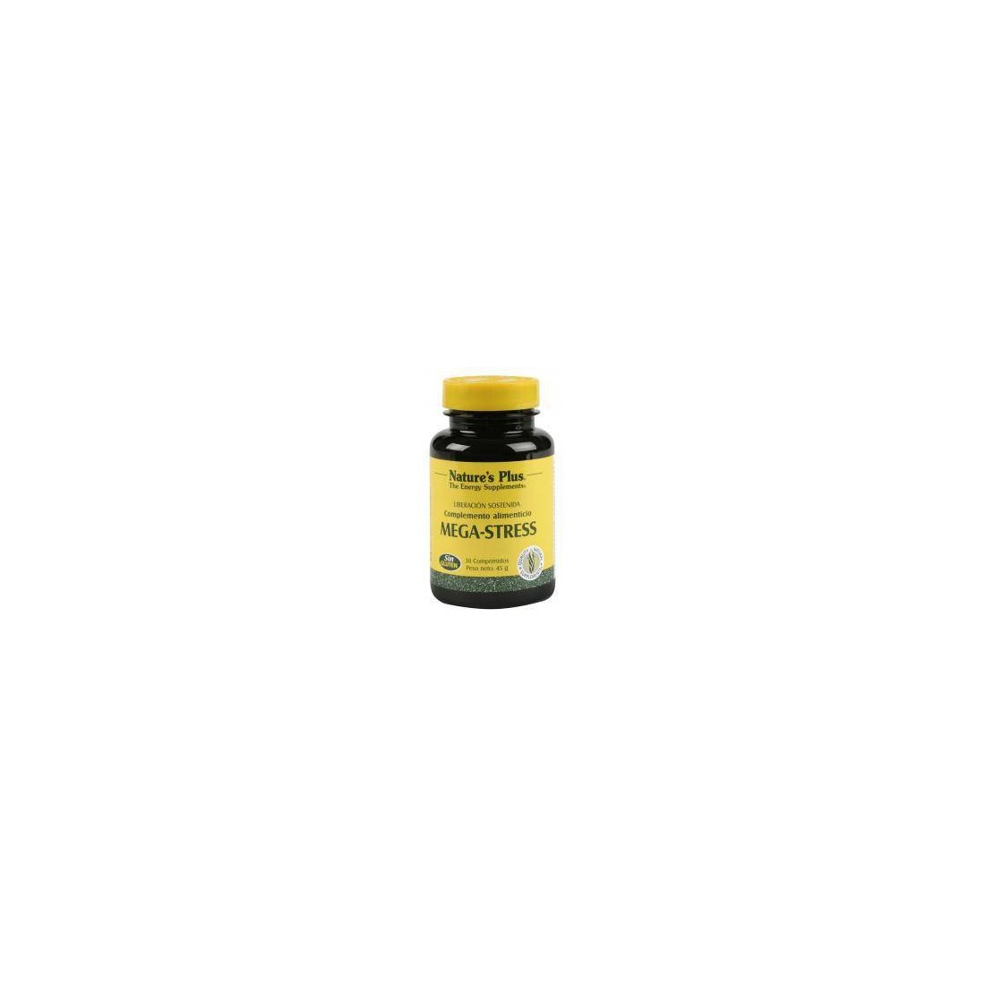 Compra Natures Plus Mega-Stress 30 Comprimidos al mejor precio | Más Parafarmacia