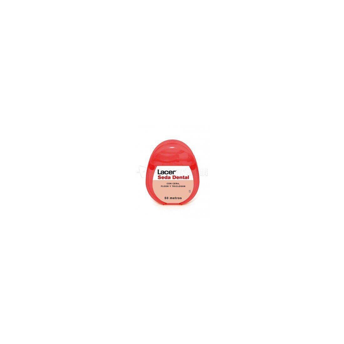 Compra Lacer Seda Dental Con Cera , Fluor Y Triclosan 50 Metros | MasParafarmacia