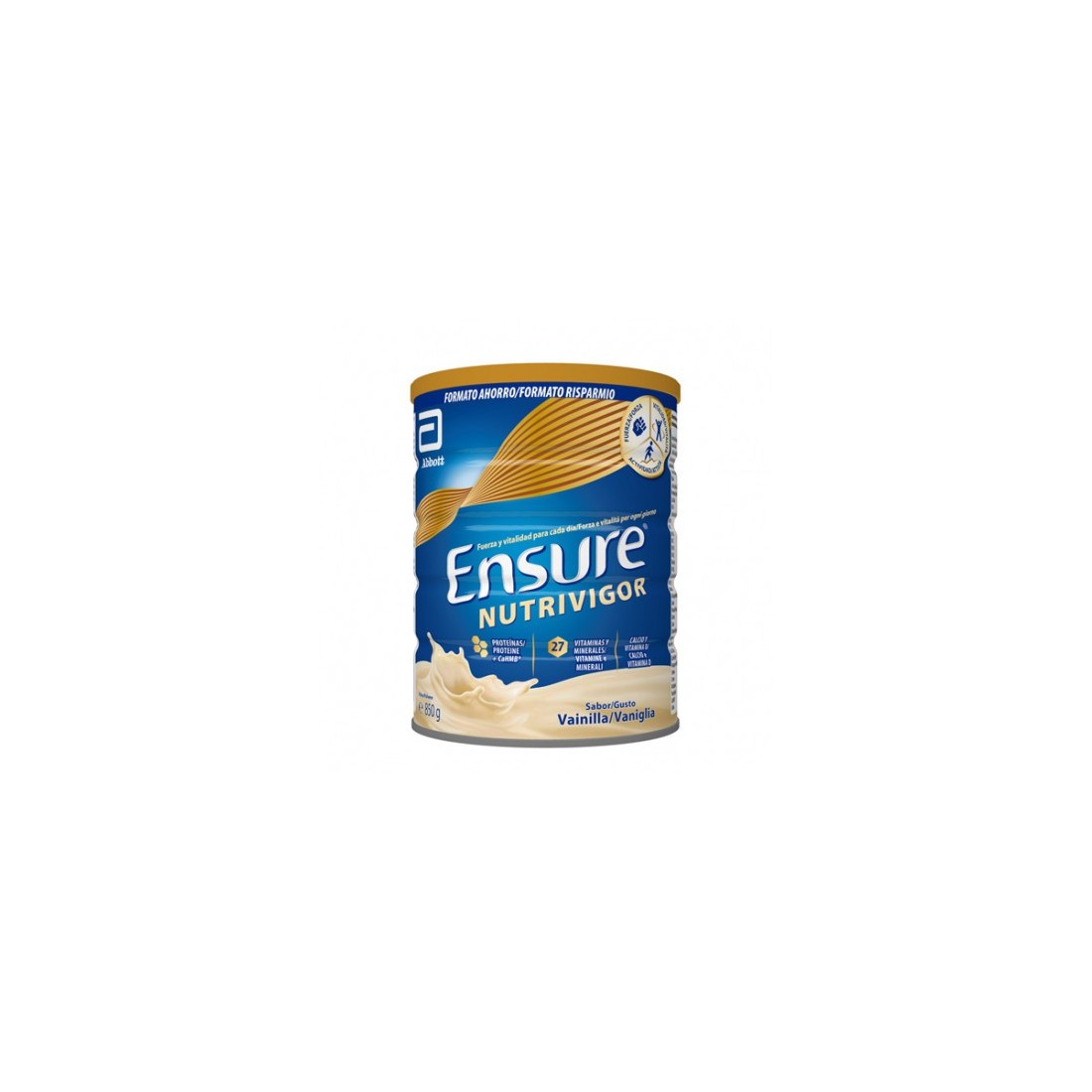 Compra Ensure Nutrivigor Vainilla 850 Gramos al mejor precio | Más Parafarmacia