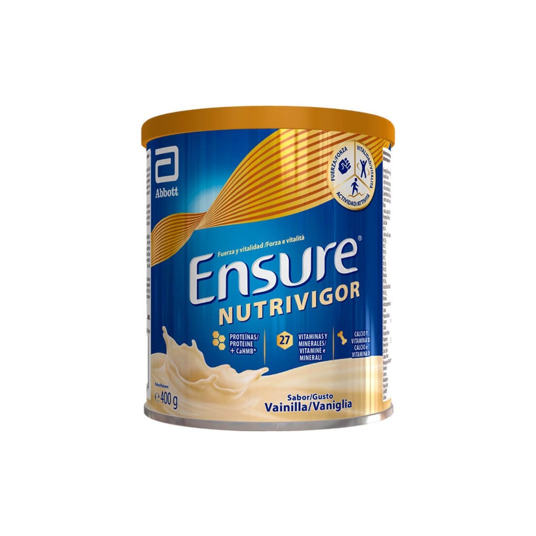 Compra Ensure Nutrivigor Vainilla 400 Gramos al mejor precio | Más Parafarmacia