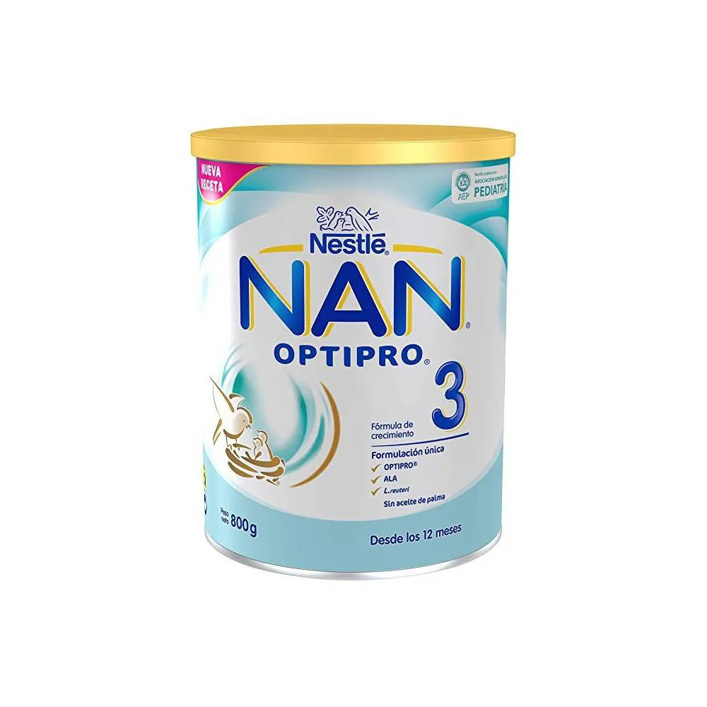 Nestle Nan 3 Expert Optipro 800 Gramos