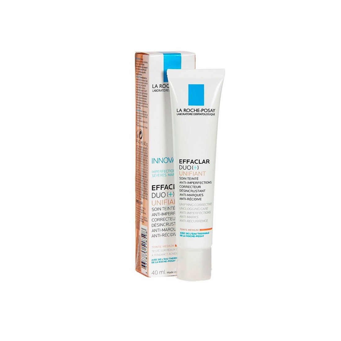 Compra La Roche Posay Effaclar Duo+ Unifiant Medium 40 Ml al mejor precio | Más Parafarmacia