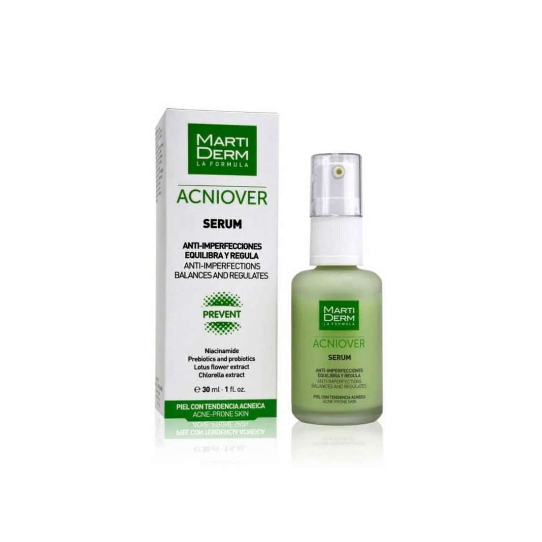 Compra Martiderm Acniover Serum Anti-Imperfecciones 30 Ml al mejor precio | Más Parafarmacia