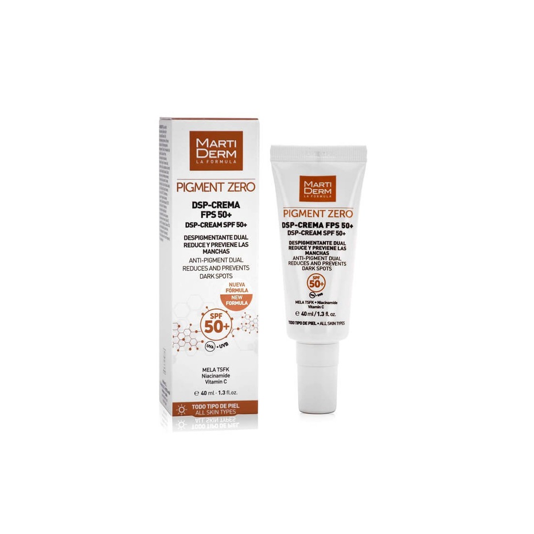 Compra Martiderm Dsp Crema Fps50+ 40 Ml al mejor precio | Más Parafarmacia