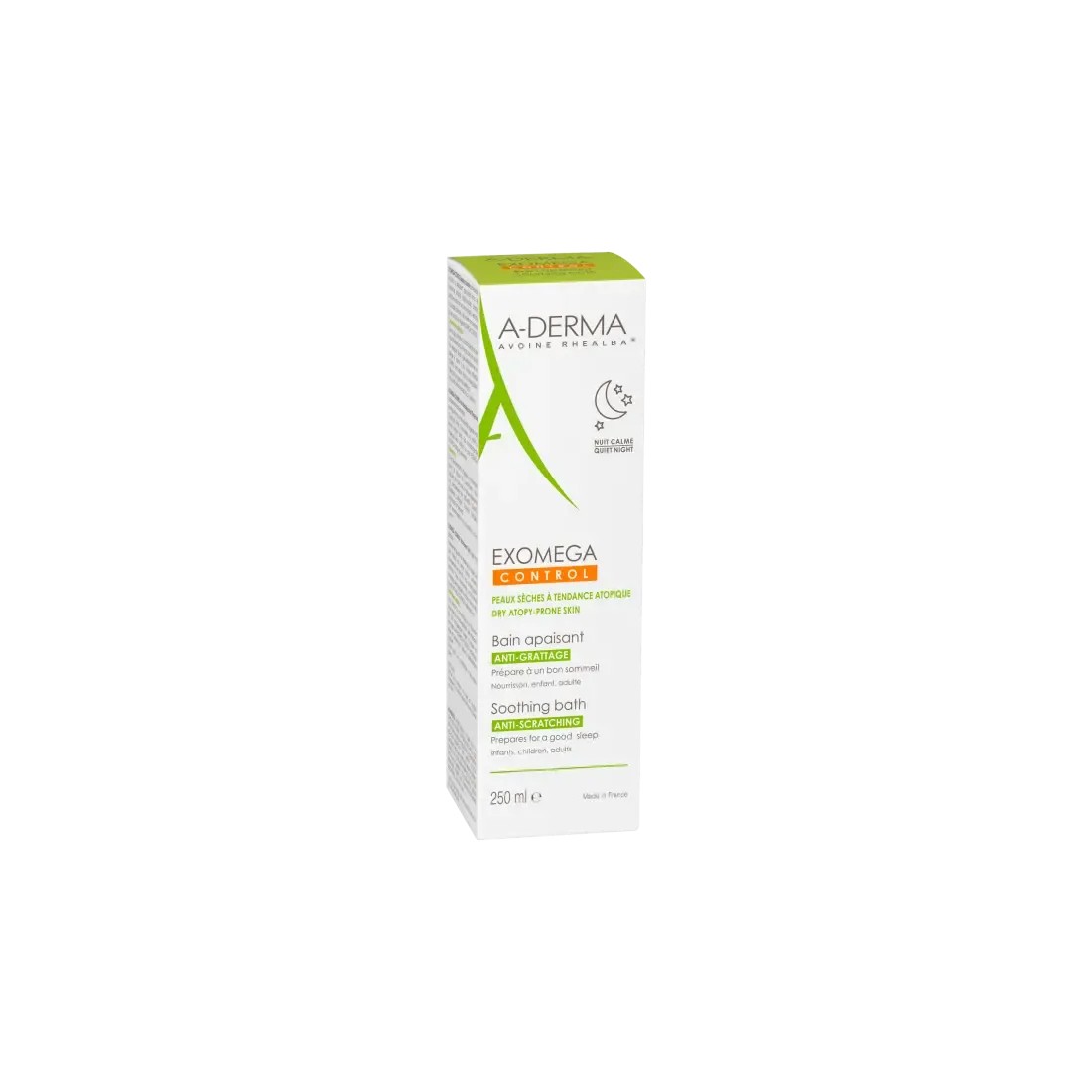 Compra Aderma Exomega Control Baño Calmante Antiirritacion 250 ml al mejor precio | Más Parafarmacia