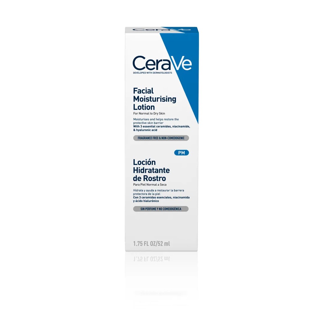 Cerave locion hidratante rostro caja