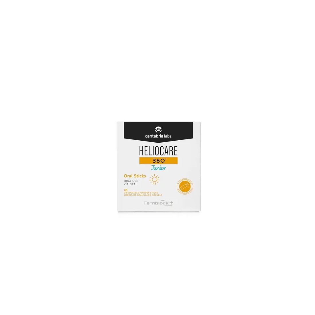Imagen Heliocare 360 Junior Oral Sticks Frontal