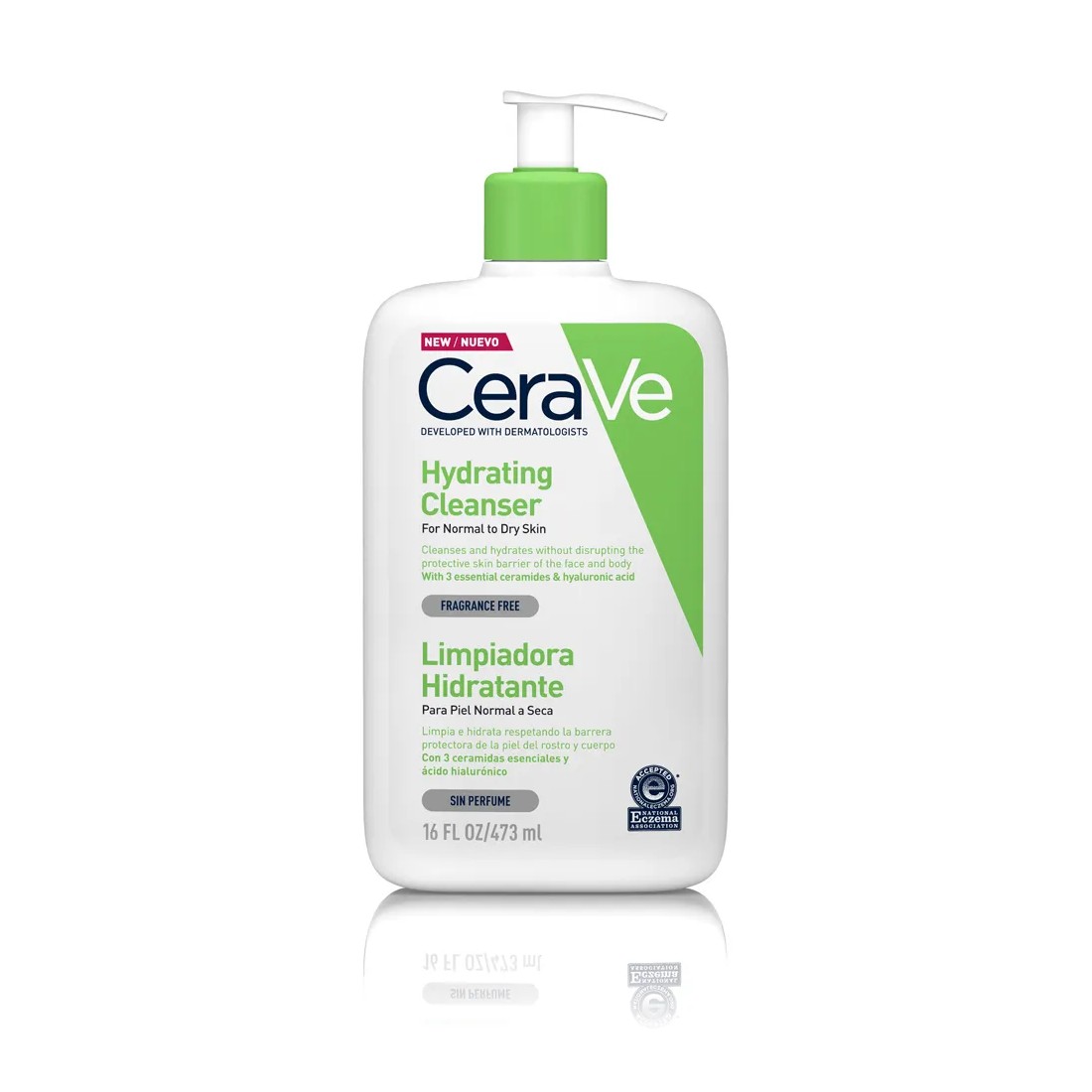 imagen cerave limpiadora hidratante 473