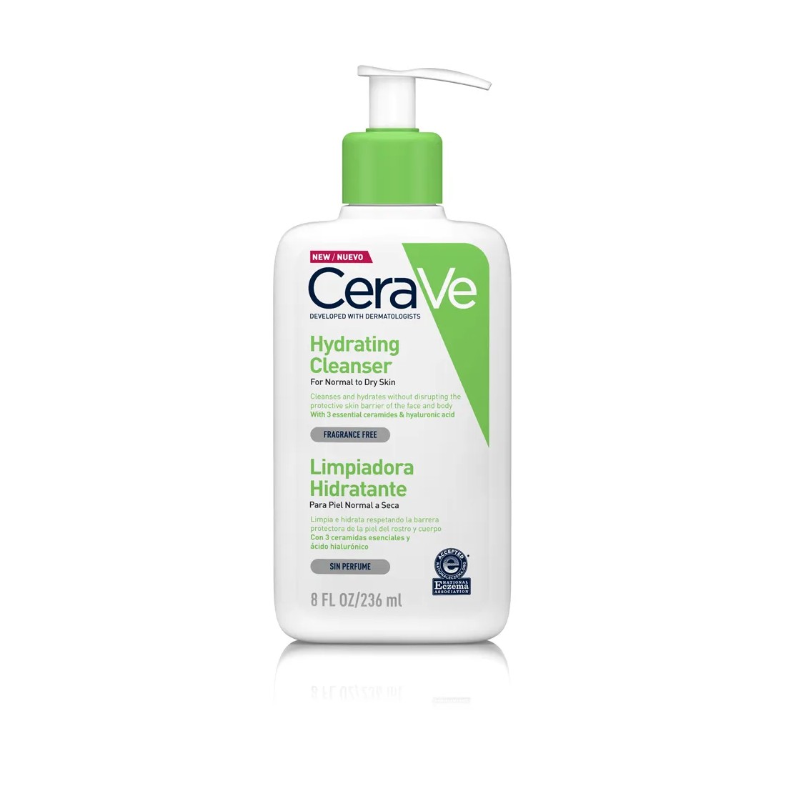 Compra Cerave Limpiadora Hidratante 236 ml al mejor precio | Más Parafarmacia