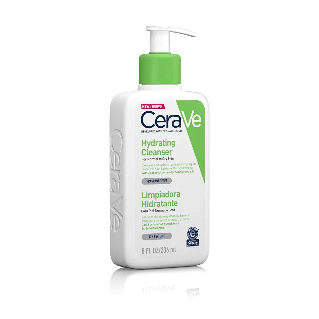 Compra Cerave Limpiadora Hidratante 236 ml al mejor precio | Más Parafarmacia