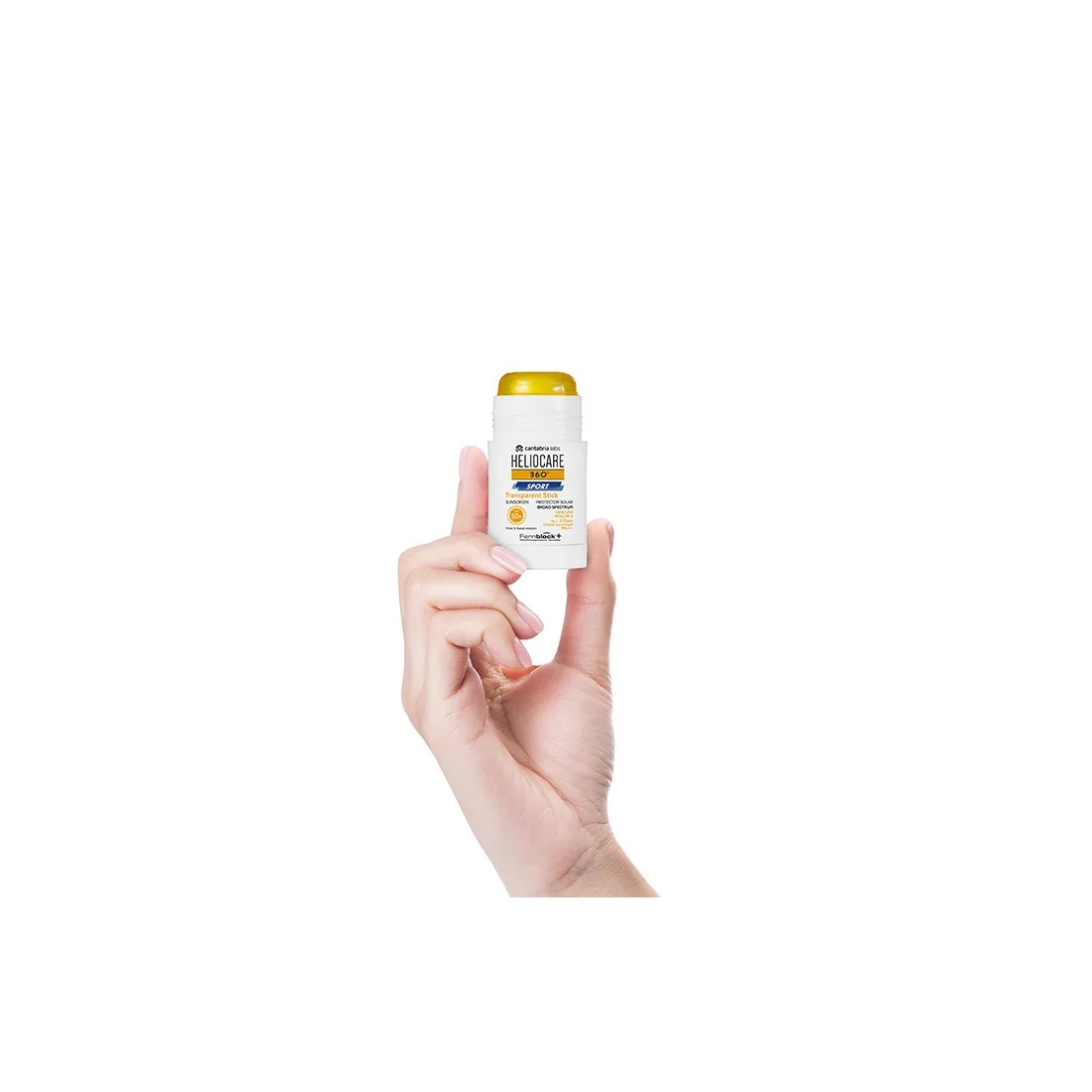 Imagen Heliocare 360 Sport Transpare Mano