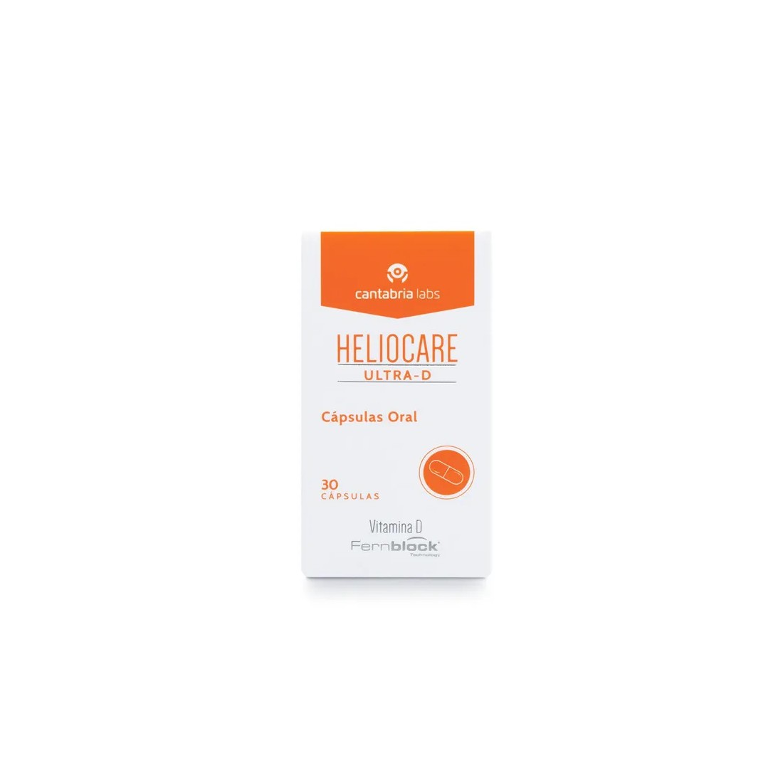 Heliocare Ultra D 30 Capsulas Envase Frontal