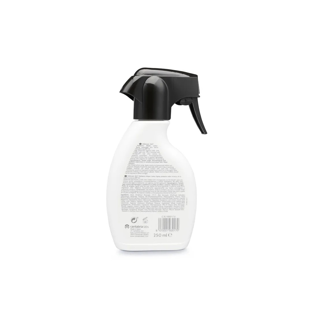 imagen Heliocare 360 Pediatrics Atopic Lotion Spray Trasera