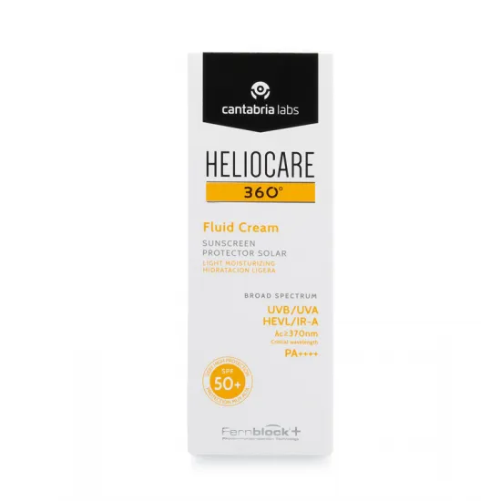 Imagen Heliocare 360 Fluid Cream Envase Frontal