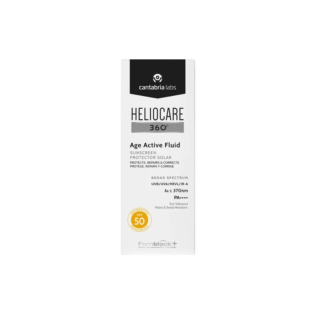 Imagen Heliocare 360 Age Active Fluid Envase frontal