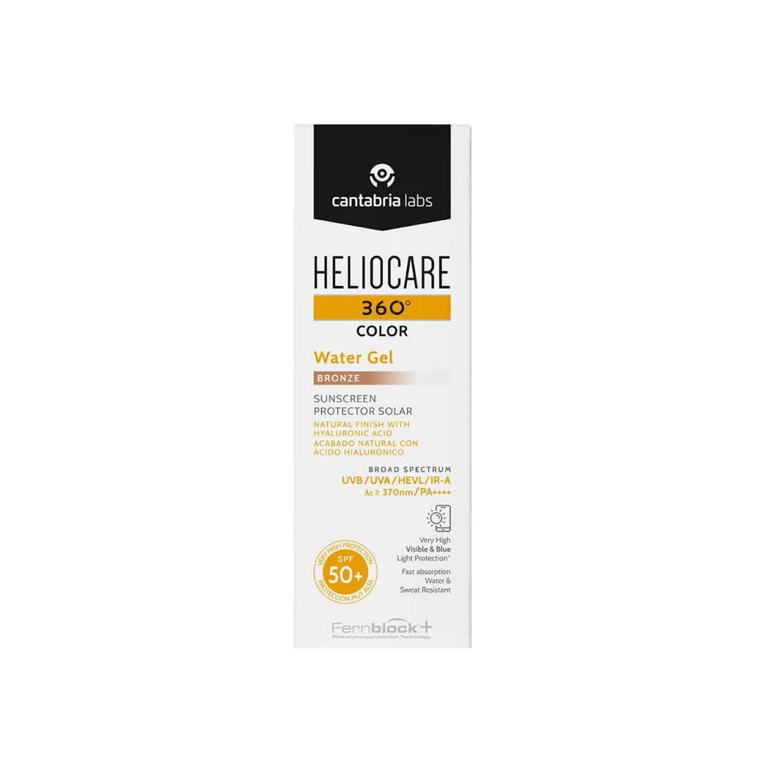 Imagen Heliocare Water Gel Color Bronze Envase