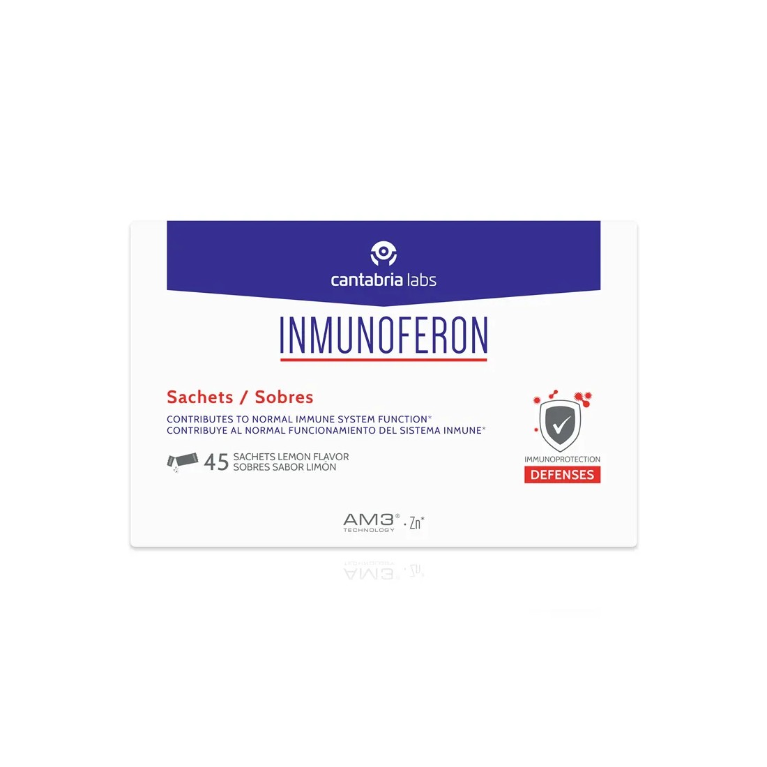 Imagen Inmunoferon 45 sobres Frontal