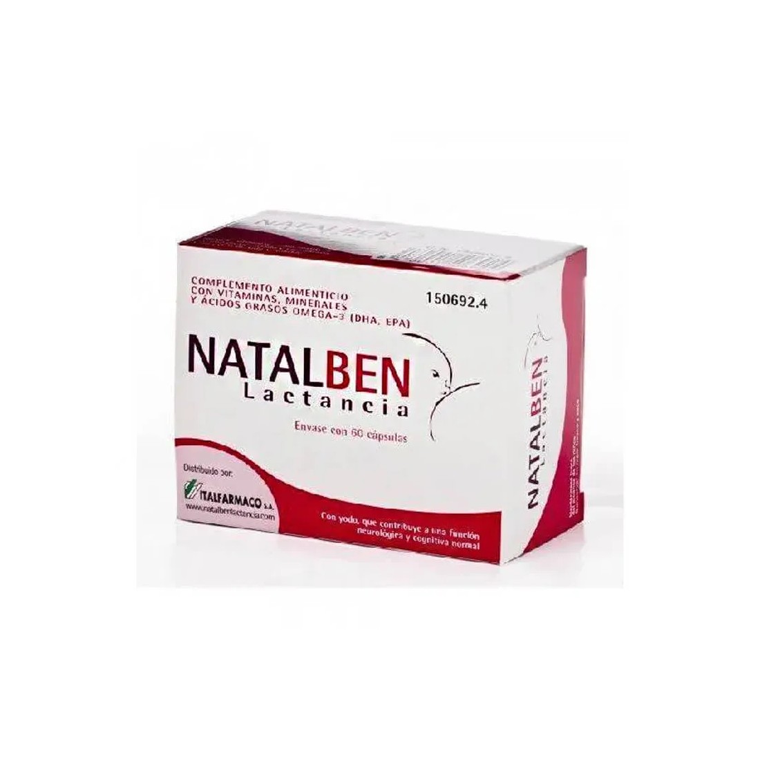 Natalben Lactancia 60 Capsulas frente