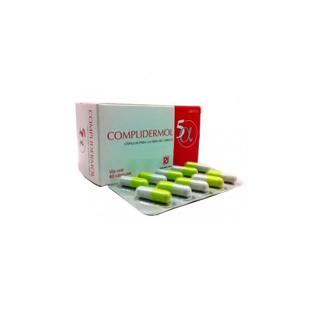 Complidermol 5 Alfa 60 Capsulas