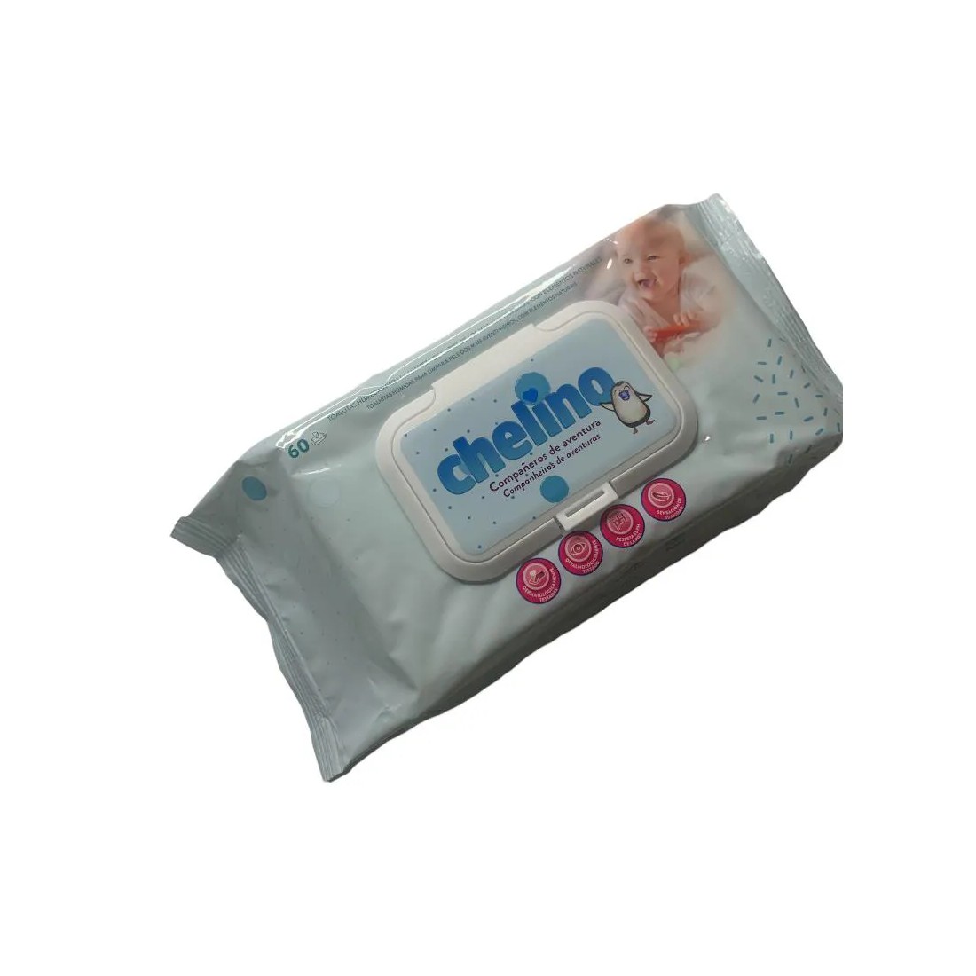 Chelino Toallitas Dermo Sensitive 60 Unidades higiene
