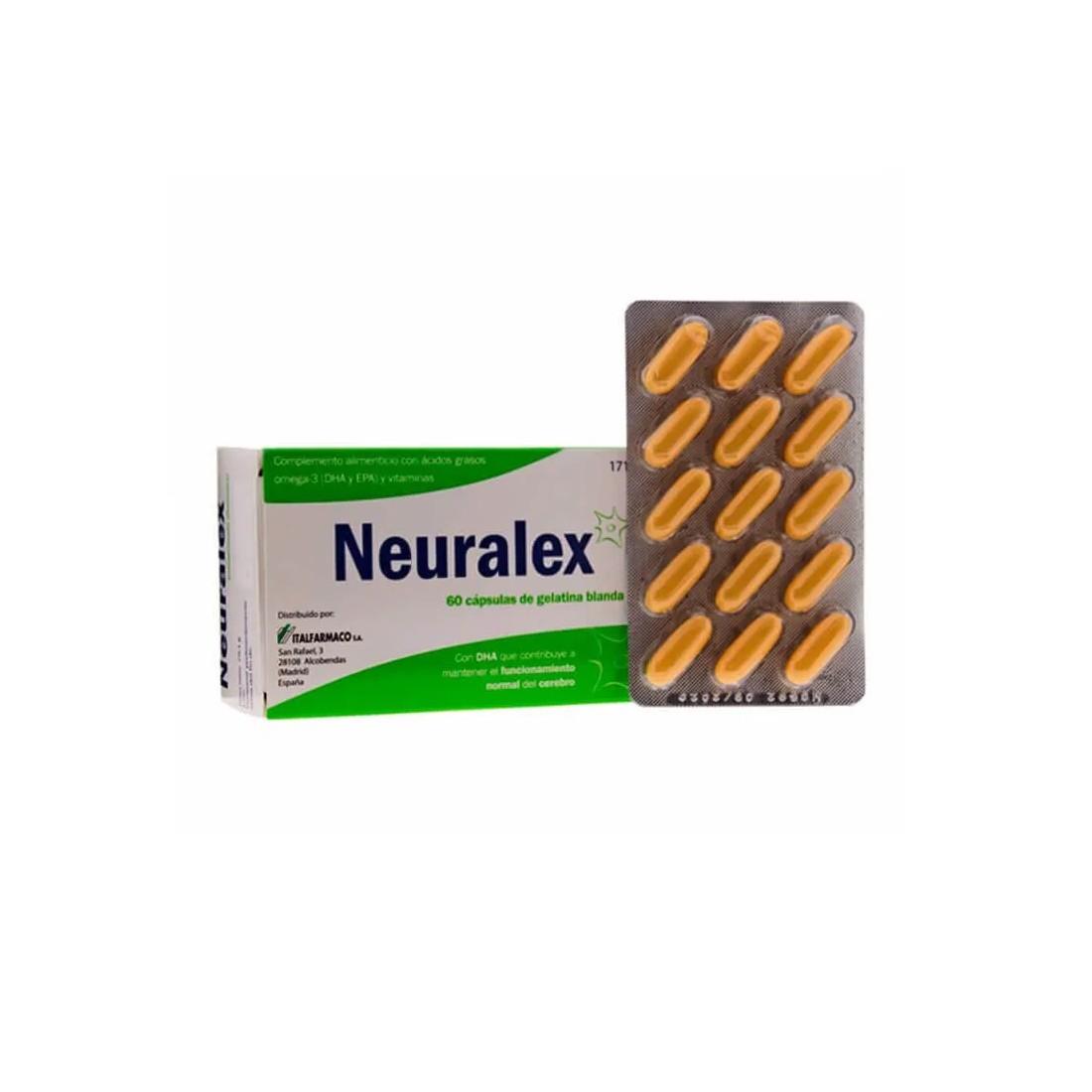 Neuralex 60 Capsulas envase