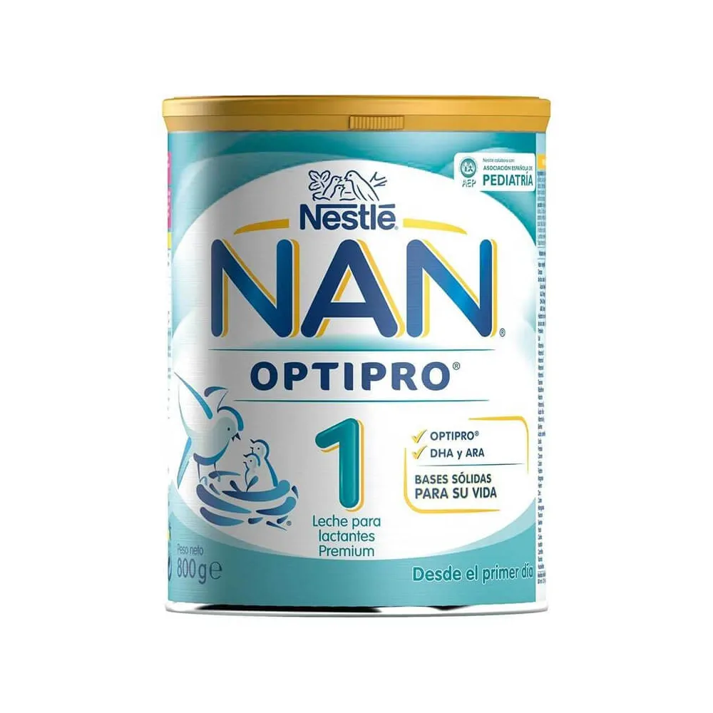 Repulsión Temporada fuego MasParafarmacia: Compra Nestlé Nan 1 Optipro 800 gr Barato