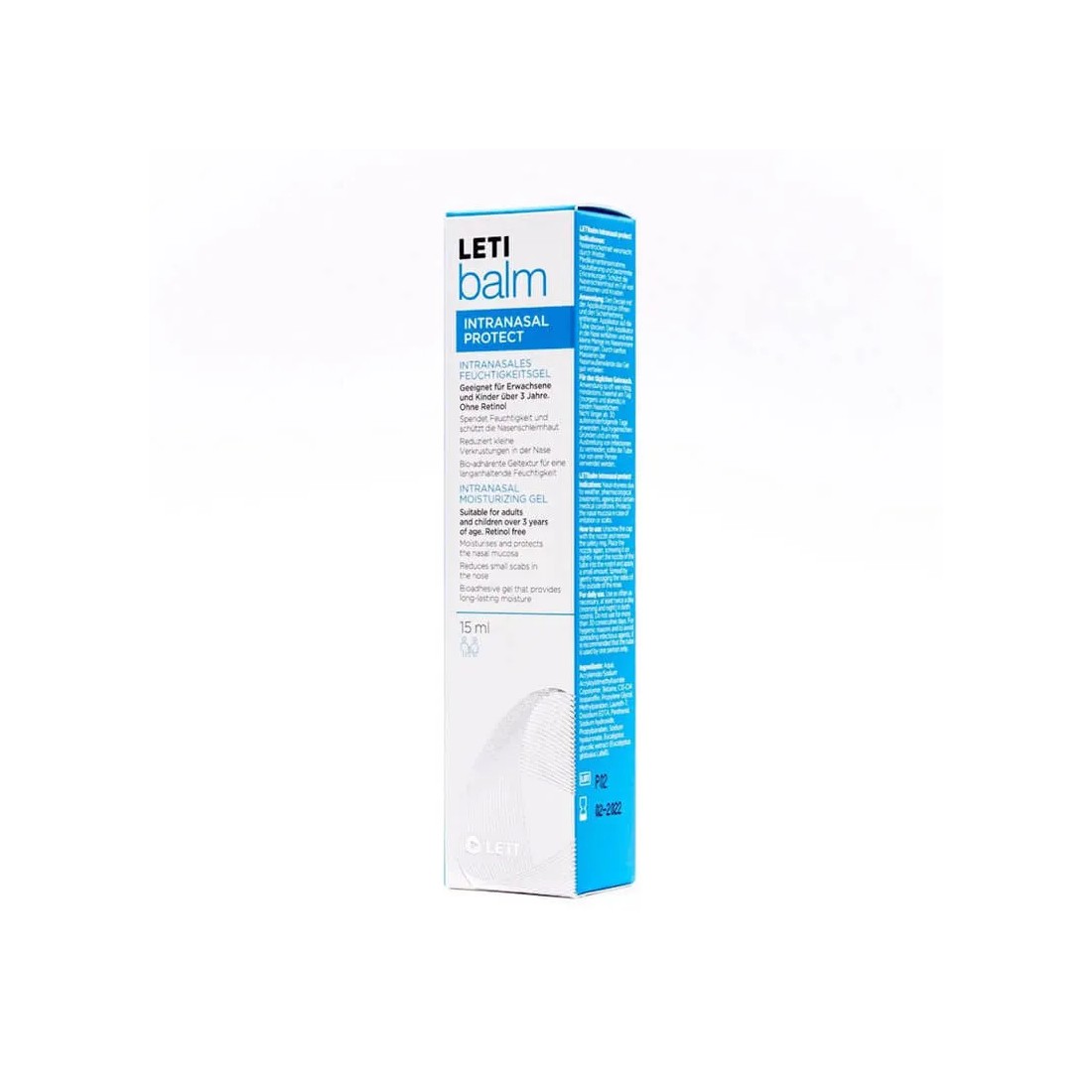 Letibalm Intranasal Protect Gel 15 Ml envase