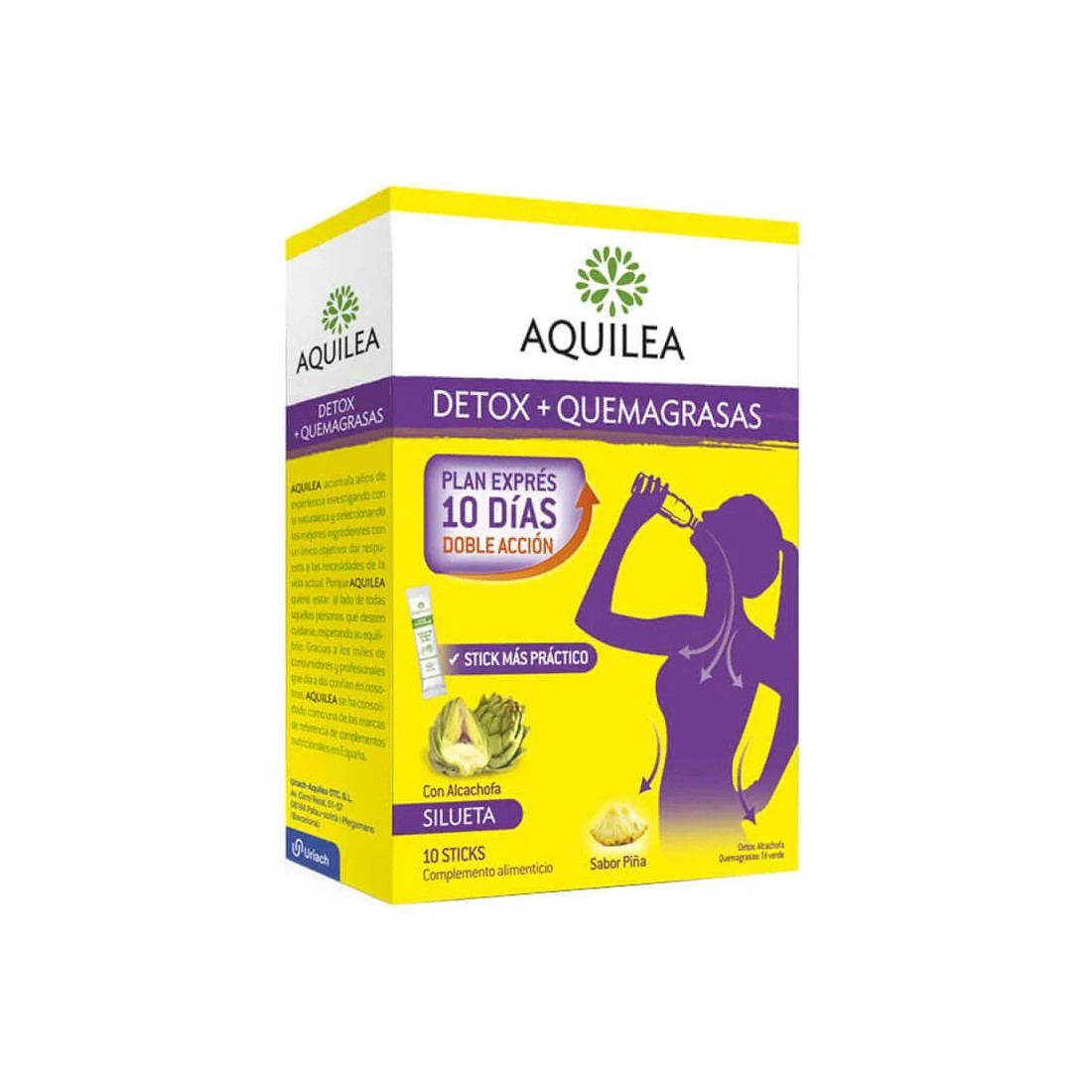 Aquilea Detox + Quemagrasas 10 Sticks