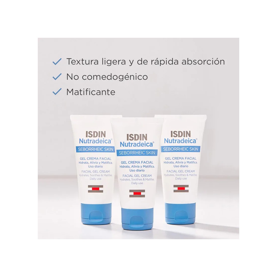 Isdin Nutradeica Gel Crema Facial 50 Ml caracteristicas