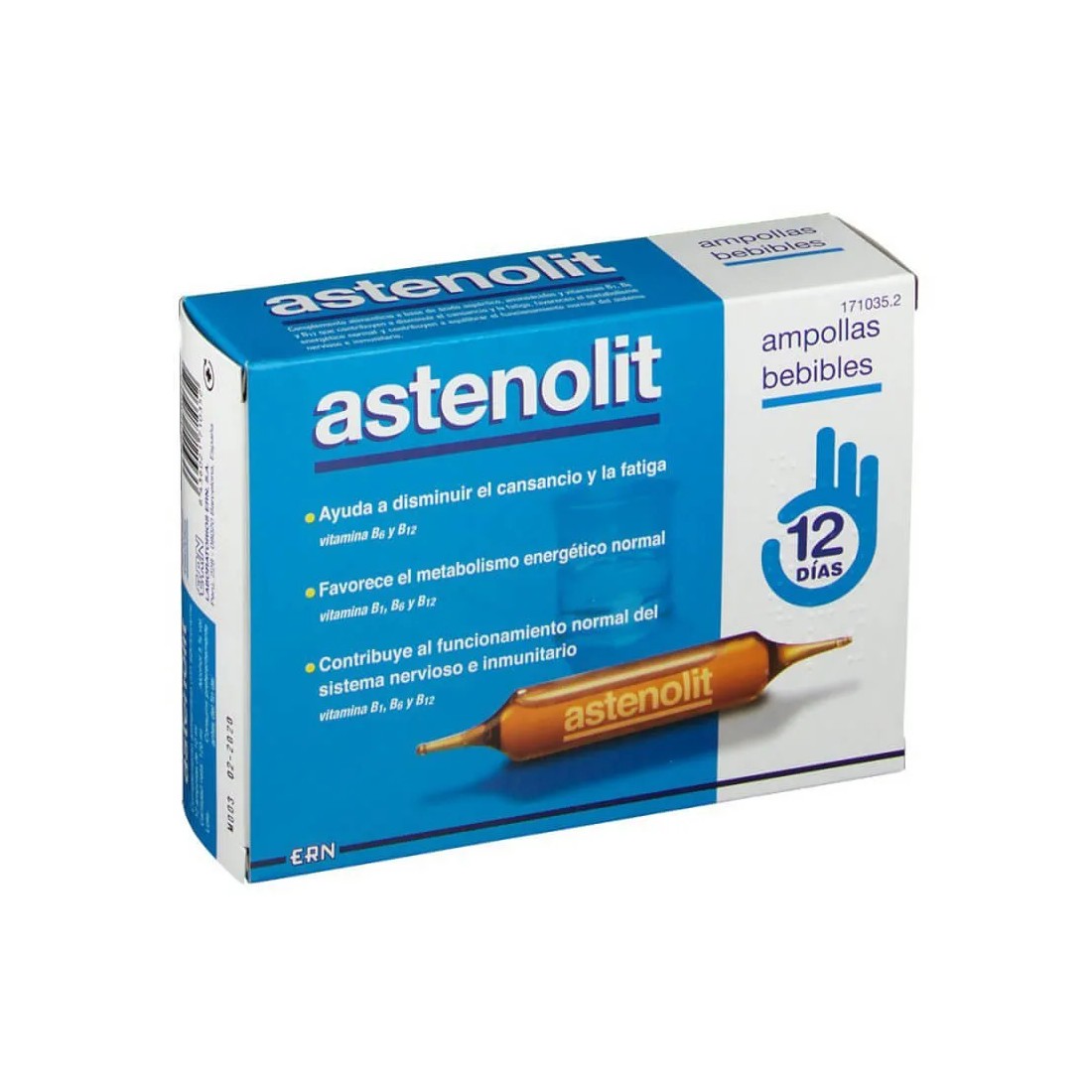Astenolit 12 Ampollas Bebibles