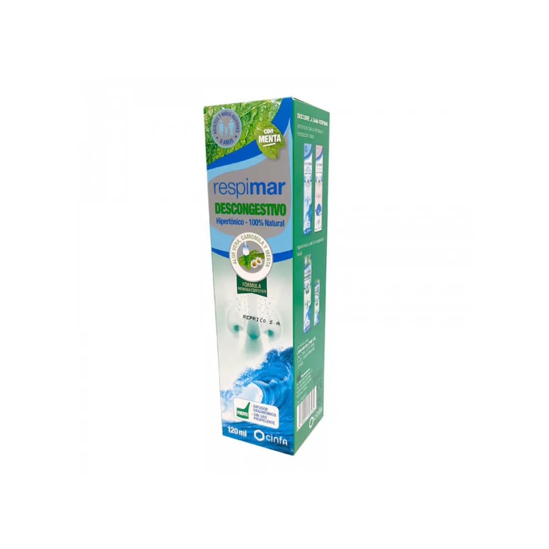Respimar Descongestivo 120 Ml envase