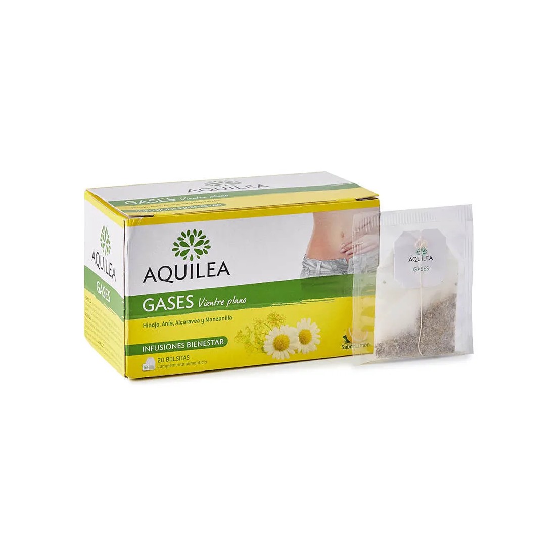 Aquilea Infusiones Gases 20 Sobres contenido