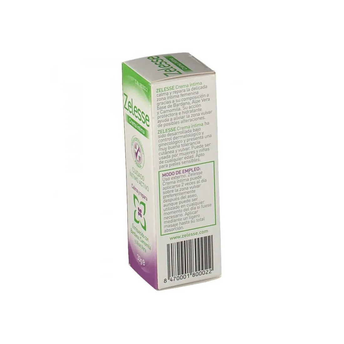 Zelesse Crema Intima 30 Gramos indicaciones