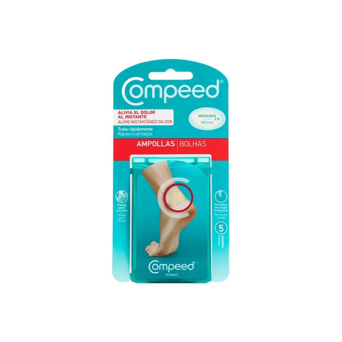 Compeed Apositos Ampollas Medianas 5 Unidades