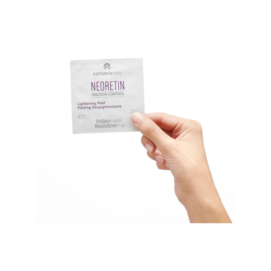 imagen neoretin pigment corrector peel sobre