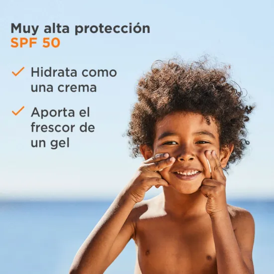 Isdin Pediatrics Fotoprotector Gel Cream SPF50+ 250 Ml caracteristicas