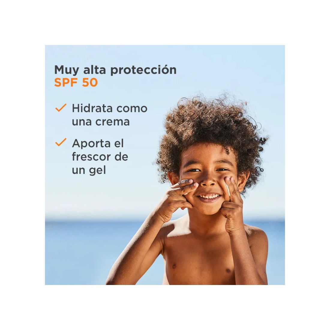 Isdin Pediatrics Fotoprotector Gel Cream SPF50+ 250 Ml caracteristicas