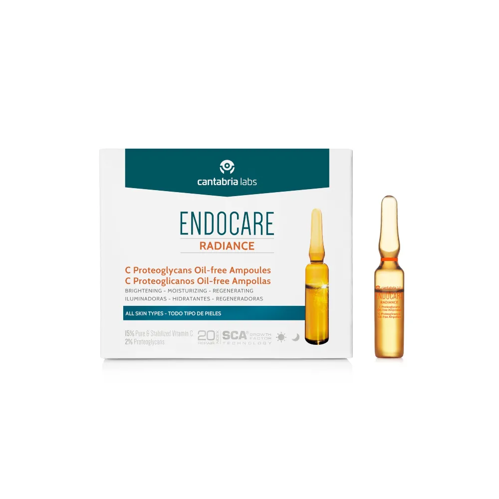 Endocare Radiance C Proteoglicanos Oil-free 10 Ampollas