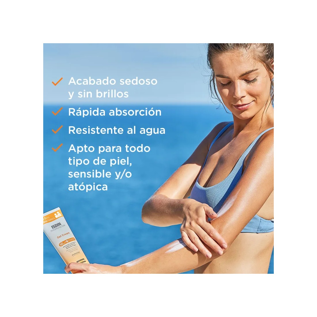 Isdin Fotoprotector Gel Crema SPF50+ 200 Ml