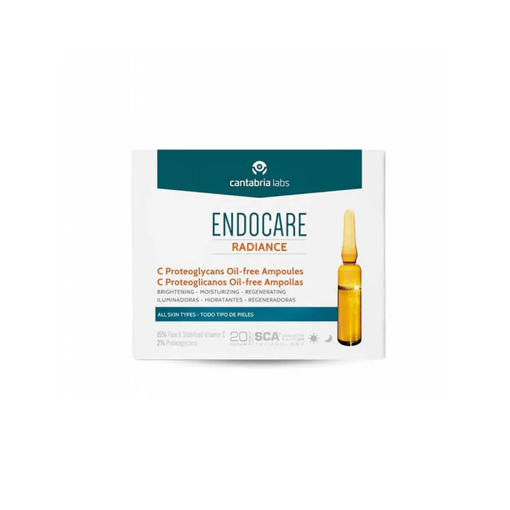 Endocare Radiance C Proteoglicanos Oil-free 30 Ampollas