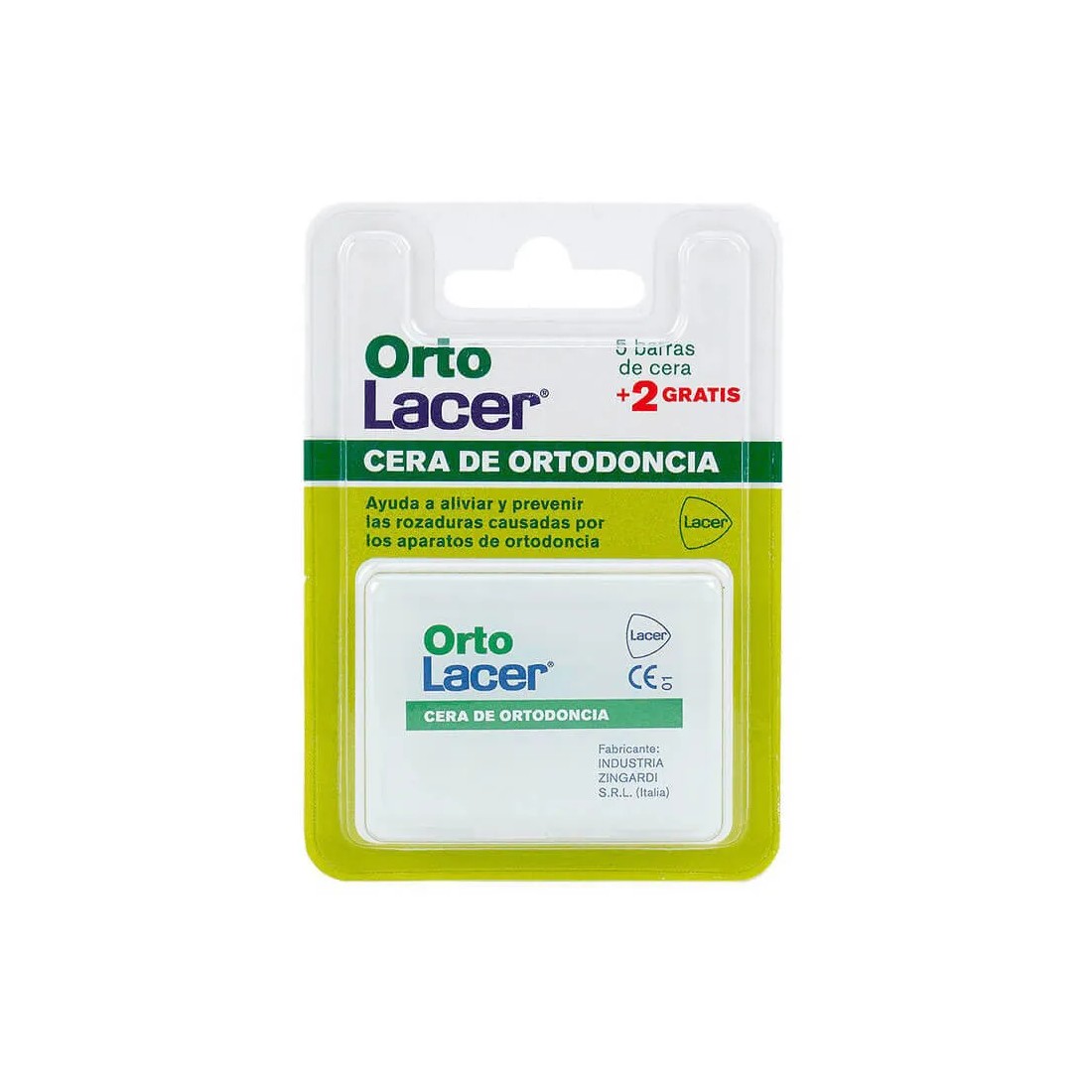 Lacer Ortolacer Cera Ortodoncia 7 Barras