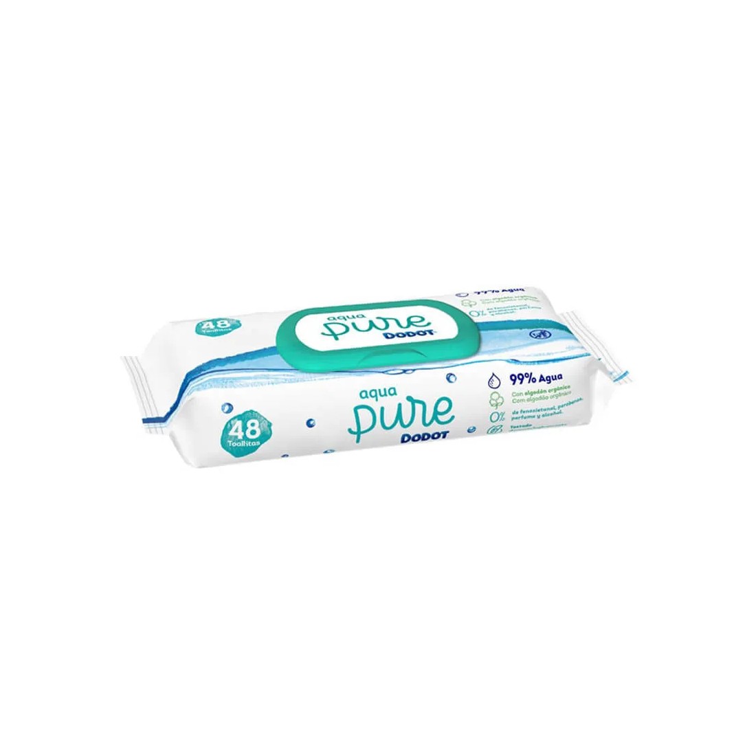 Dodot toallitas Aqua Pure 48 uds envase