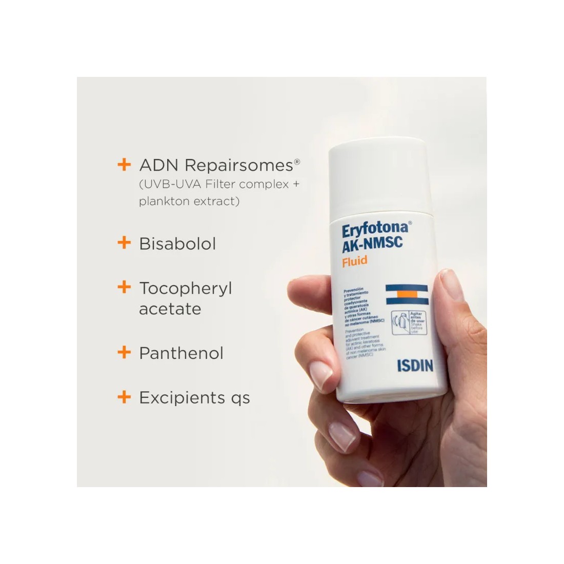 Isdin Eryfotona Ak-Nmsc fluido 50 ml envase