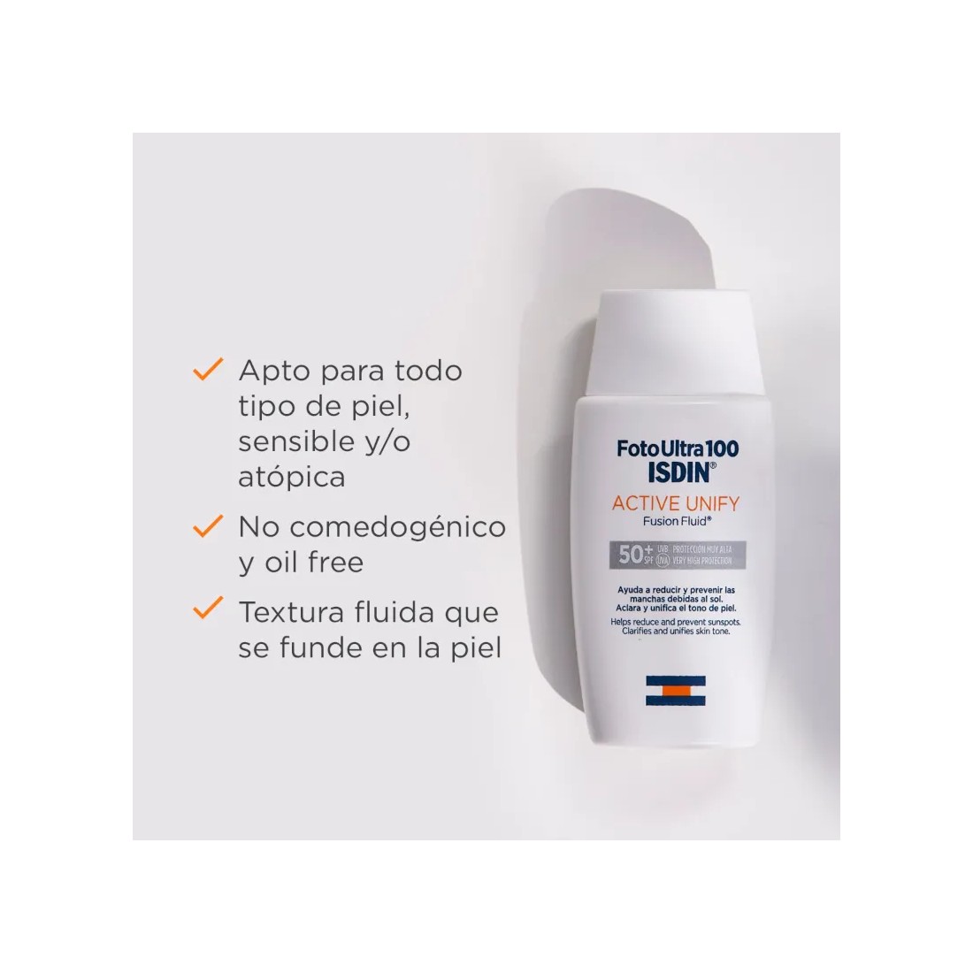 Isdin Fotoultra 100 Active Unify Fusion Fluido 50 Ml