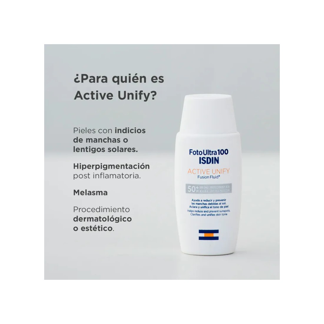 Isdin Fotoultra 100 Active Unify Fusion Fluido 50 Ml