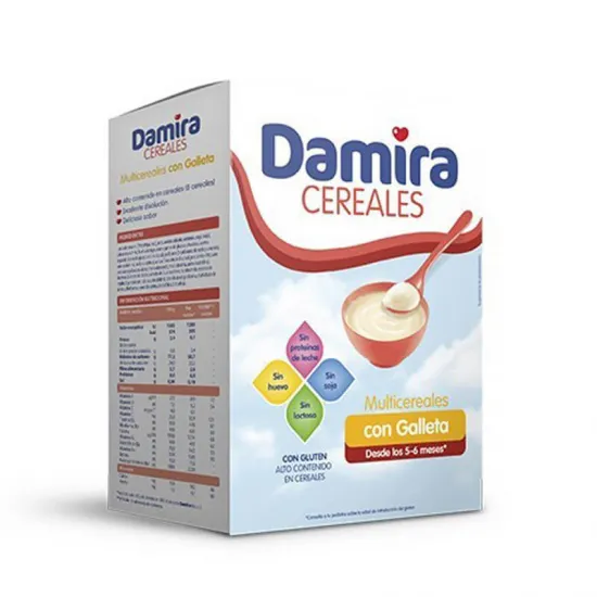 Damira 8 Cereales Con Galleta Maria 600 Gramos
